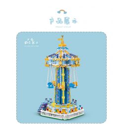 MorkModel 031027 Mork Model 031027 non  SÂN CHƠI CỐI XAY GIÓ XOAY bộ đồ chơi xếp lắp ráp ghép mô hình Creator ROTARY WINDMILL Sáng Tạo 1892 khối