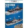 LE YI 81031 non  TÀU SÂN BAY LỚP ESSEX bộ đồ chơi xếp lắp ráp ghép mô hình Military Army AIRCRAFT CARRIER Quân Sự Bộ Đội 816 khối