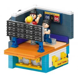 MAGIC VIGOUR T-8805 8805 T8805 non  ĐỘI TUYỂN BÓNG CHUYỀN QUỐC GIA TRUNG bộ đồ chơi xếp lắp ráp ghép mô hình City TEAM CHINA VOLLEYBALL Thành Phố 254 khối