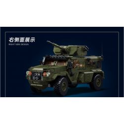 SLUBAN M38-B1179 B1179 1179 M38B1179 38-B1179 non  XE BỌC THÉP TẤN CÔNG TYPHOON VDVS tỷ lệ 1:35 bộ đồ chơi xếp lắp ráp ghép mô hình Military Army Quân Sự Bộ Đội 519 khối