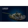 SLUBAN M38-B1178 B1178 1178 M38B1178 38-B1178 non  XE TĂNG CHIẾN ĐẤU CHỦ LỰC T80BVMS tỷ lệ 1:35 bộ đồ chơi xếp lắp ráp ghép mô hình Military Army T-80BVMS MAIN BATTLE TANK Quân Sự Bộ Đội 798 khối
