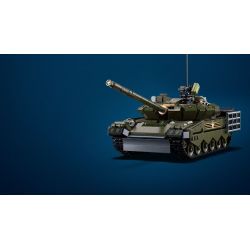 SLUBAN M38-B1178 B1178 1178 M38B1178 38-B1178 non  XE TĂNG CHIẾN ĐẤU CHỦ LỰC T80BVMS tỷ lệ 1:35 bộ đồ chơi xếp lắp ráp ghép mô hình Military Army T-80BVMS MAIN BATTLE TANK Quân Sự Bộ Đội 798 khối