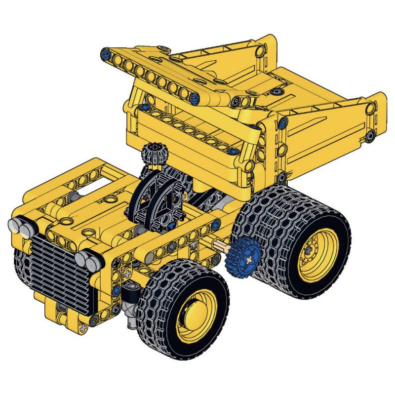 MouldKing 24021 Mould King 24021 non  GỬI XE ĐẨY CỦA TÔI bộ đồ chơi xếp lắp ráp ghép mô hình  ORE TRANSPORT TRUCK Kỹ Thuật Công Nghệ Cao Mô Hình Phương Tiện 250 khối