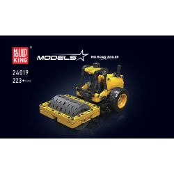 MouldKing 24019 Mould King 24019 non  ĐƯỜNG LĂN bộ đồ chơi xếp lắp ráp ghép mô hình  ROAD ROLLER Kỹ Thuật Công Nghệ Cao Mô Hình Phương Tiện 223 khối
