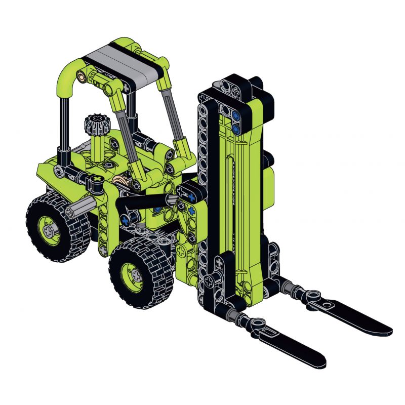 MouldKing 24017 Mould King 24017 non  XE TẢI CHỞ HÀNG XƯỞNG bộ đồ chơi xếp lắp ráp ghép mô hình  WORKSHOP LOADING VEHICLE Kỹ Thuật Công Nghệ Cao Mô Hình Phương Tiện 219 khối