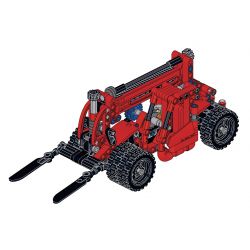 MouldKing 24016 Mould King 24016 non  NGƯỜI ĐIỀU KHIỂN TỪ XA bộ đồ chơi xếp lắp ráp ghép mô hình  TELESCOPIC ARM FORKLIFT Kỹ Thuật Công Nghệ Cao Mô Hình Phương Tiện 218 khối