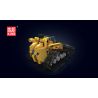 MouldKing 24015 Mould King 24015 non  XE KÉO THEO DÕI bộ đồ chơi xếp lắp ráp ghép mô hình  TRACK CLEARING VEHICLE Kỹ Thuật Công Nghệ Cao Mô Hình Phương Tiện 188 khối
