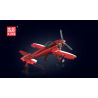 MouldKing 24023 Mould King 24023 non  MÁY BAY ĐUA bộ đồ chơi xếp lắp ráp ghép mô hình  RACING PLANE Kỹ Thuật Công Nghệ Cao Mô Hình Phương Tiện 252 khối