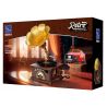 PANTASY 85009 non  MÁY HÁT CỔ ĐIỂN bộ đồ chơi xếp lắp ráp ghép mô hình Creator RETRO GRAMOPHONE Sáng Tạo 800 khối