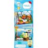 AREA-X AB0027 0027 non  SPONGEBOB SQUAREPANTS KRUSTY KRAB bộ đồ chơi xếp lắp ráp ghép mô hình Movie & Game GOOD  THE KRUSTY KRAB Phim Và Trò Chơi
