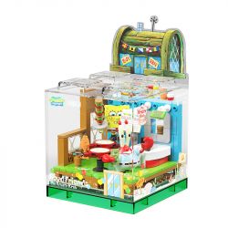 AREA-X AB0026 0026 non  SPONGEBOB SQUAREPANTS KRUSTY KRAB CỦA MR. KRABS bộ đồ chơi xếp lắp ráp ghép mô hình Movie & Game GOOD  THE KRUSTY KRAB Phim Và Trò Chơi