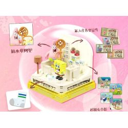 AREA-X AB0026 0026 non  SPONGEBOB SQUAREPANTS KRUSTY KRAB CỦA MR. KRABS bộ đồ chơi xếp lắp ráp ghép mô hình Movie & Game GOOD  THE KRUSTY KRAB Phim Và Trò Chơi