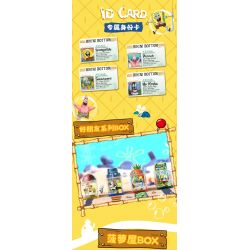 AREA-X AB0023 0023 non  SPONGEBOB SQUAREPANTS NGÔI NHÀ QUẢ DỨA bộ đồ chơi xếp lắp ráp ghép mô hình Movie & Game GOOD  SPONGEBOB SQUARE PANTS' HOUSE Phim Và Trò Chơi