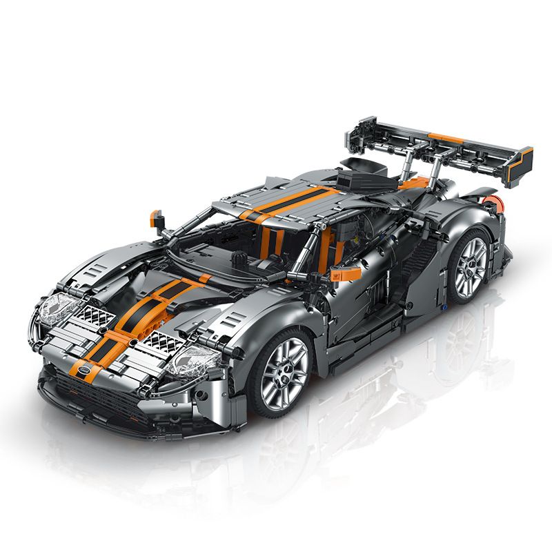 MorkModel 022027 Mork Model 022027 REBRICKABLE MOC-168846 168846 MOC168846 non  FORD GT tỷ lệ 1:10 bộ đồ chơi xếp lắp ráp ghép mô hình  Kỹ Thuật Công Nghệ Cao Mô Hình Phương Tiện 2828 khối