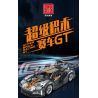 MorkModel 022027 Mork Model 022027 REBRICKABLE MOC-168846 168846 MOC168846 non  FORD GT tỷ lệ 1:10 bộ đồ chơi xếp lắp ráp ghép mô hình  Kỹ Thuật Công Nghệ Cao Mô Hình Phương Tiện 2828 khối