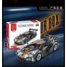 MorkModel 022027 Mork Model 022027 REBRICKABLE MOC-168846 168846 MOC168846 non  FORD GT tỷ lệ 1:10 bộ đồ chơi xếp lắp ráp ghép mô hình  Kỹ Thuật Công Nghệ Cao Mô Hình Phương Tiện 2828 khối