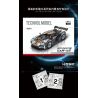 MorkModel 022027 Mork Model 022027 REBRICKABLE MOC-168846 168846 MOC168846 non  FORD GT tỷ lệ 1:10 bộ đồ chơi xếp lắp ráp ghép mô hình  Kỹ Thuật Công Nghệ Cao Mô Hình Phương Tiện 2828 khối