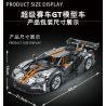 MorkModel 022027 Mork Model 022027 REBRICKABLE MOC-168846 168846 MOC168846 non  FORD GT tỷ lệ 1:10 bộ đồ chơi xếp lắp ráp ghép mô hình  Kỹ Thuật Công Nghệ Cao Mô Hình Phương Tiện 2828 khối