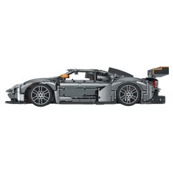 MorkModel 022027 Mork Model 022027 REBRICKABLE MOC-168846 168846 MOC168846 non  FORD GT tỷ lệ 1:10 bộ đồ chơi xếp lắp ráp ghép mô hình  Kỹ Thuật Công Nghệ Cao Mô Hình Phương Tiện 2828 khối