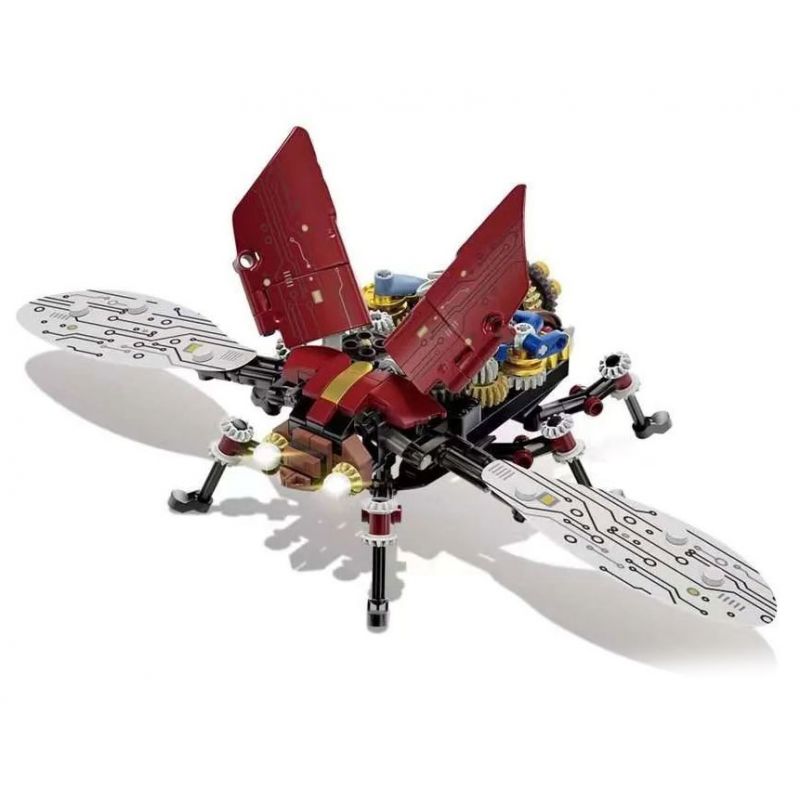 Kazi KY7707 7707 non  LÒ RÈN ARMORER BỌ TẤN CÔNG bộ đồ chơi xếp lắp ráp ghép mô hình ASSAULT BEETLE 567 khối