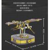 Kazi KY7708 7708 non  CHẾ TẠO BỞI ACCUMULATOR SKITTERING DRAGONFLY bộ đồ chơi xếp lắp ráp ghép mô hình  FLYING DRAGONFLY Kỹ Thuật Công Nghệ Cao Mô Hình Phương Tiện 418 khối