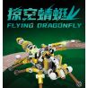 Kazi KY7708 7708 non  CHẾ TẠO BỞI ACCUMULATOR SKITTERING DRAGONFLY bộ đồ chơi xếp lắp ráp ghép mô hình  FLYING DRAGONFLY Kỹ Thuật Công Nghệ Cao Mô Hình Phương Tiện 418 khối