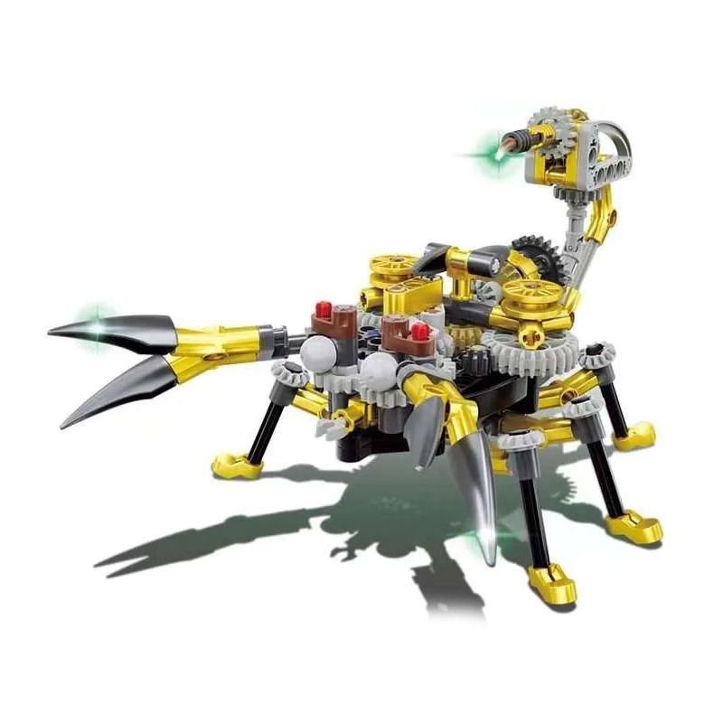 Kazi KY7709 7709 non  THỢ THỦ CÔNG BỌ CẠP SA MẠC bộ đồ chơi xếp lắp ráp ghép mô hình  DESERT SCORPION Kỹ Thuật Công Nghệ Cao Mô Hình Phương Tiện 464 khối