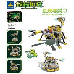 Kazi KY7709 7709 non  THỢ THỦ CÔNG BỌ CẠP SA MẠC bộ đồ chơi xếp lắp ráp ghép mô hình  DESERT SCORPION Kỹ Thuật Công Nghệ Cao Mô Hình Phương Tiện 464 khối