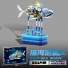 Kazi KY7710 7710 non  THỢ THỦ CÔNG CÁ MẬP ÁC QUỶ BIỂN SÂU bộ đồ chơi xếp lắp ráp ghép mô hình  DEEPSEA SHARK Kỹ Thuật Công Nghệ Cao Mô Hình Phương Tiện 581 khối