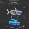 Kazi KY7710 7710 non  THỢ THỦ CÔNG CÁ MẬP ÁC QUỶ BIỂN SÂU bộ đồ chơi xếp lắp ráp ghép mô hình  DEEPSEA SHARK Kỹ Thuật Công Nghệ Cao Mô Hình Phương Tiện 581 khối