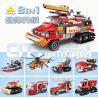 Kazi KY80542 80542 non  CHỮA CHÁY ĐÔ THỊ 8 LOẠI XE PHUN NƯỚC ĐA ĐỊA HÌNH KẾT HỢP VỚI MÁY BAY CH-54 TÀU CAO TỐC CỨU HỘ KHẨN CẤP BỌT RỪNG BỒN TỰ NẠP VƯỢT CHƯỚNG NGẠI VẬT MẠNH NHỎ HỎA TRÊN KHÔNG bộ đồ chơi xếp lắp ráp ghép mô hình City Thành Phố 958 khối