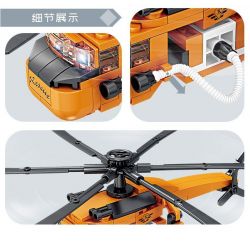 Kazi KY80542 80542 non  CHỮA CHÁY ĐÔ THỊ 8 LOẠI XE PHUN NƯỚC ĐA ĐỊA HÌNH KẾT HỢP VỚI MÁY BAY CH-54 TÀU CAO TỐC CỨU HỘ KHẨN CẤP BỌT RỪNG BỒN TỰ NẠP VƯỢT CHƯỚNG NGẠI VẬT MẠNH NHỎ HỎA TRÊN KHÔNG bộ đồ chơi xếp lắp ráp ghép mô hình City Thành Phố 958 khối