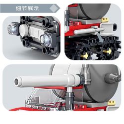 Kazi KY80542 80542 non  CHỮA CHÁY ĐÔ THỊ 8 LOẠI XE PHUN NƯỚC ĐA ĐỊA HÌNH KẾT HỢP VỚI MÁY BAY CH-54 TÀU CAO TỐC CỨU HỘ KHẨN CẤP BỌT RỪNG BỒN TỰ NẠP VƯỢT CHƯỚNG NGẠI VẬT MẠNH NHỎ HỎA TRÊN KHÔNG bộ đồ chơi xếp lắp ráp ghép mô hình City Thành Phố 958 khối