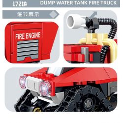 Kazi KY80542 80542 non  CHỮA CHÁY ĐÔ THỊ 8 LOẠI XE PHUN NƯỚC ĐA ĐỊA HÌNH KẾT HỢP VỚI MÁY BAY CH-54 TÀU CAO TỐC CỨU HỘ KHẨN CẤP BỌT RỪNG BỒN TỰ NẠP VƯỢT CHƯỚNG NGẠI VẬT MẠNH NHỎ HỎA TRÊN KHÔNG bộ đồ chơi xếp lắp ráp ghép mô hình City Thành Phố 958 khối