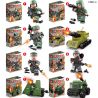 LWCK 90141 non  TÌNH NGUYỆN VIÊN TẤN CÔNG bộ đồ chơi xếp lắp ráp ghép mô hình Military Army Quân Sự Bộ Đội