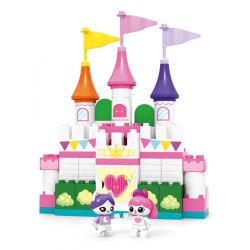 SEMBO 690900 non  ĐỒ CHƠI XIAOLING HỘP ĐỰNG VUI NHỘN bộ đồ chơi xếp lắp ráp ghép mô hình  SWEET BARBACAN Khối Lớn