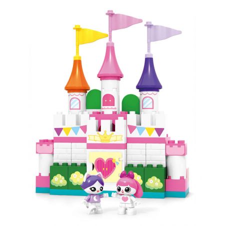 SEMBO 690900 non  ĐỒ CHƠI XIAOLING HỘP ĐỰNG VUI NHỘN bộ đồ chơi xếp lắp ráp ghép mô hình  SWEET BARBACAN Khối Lớn