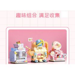 SEMBO 601188 non  CỬA HÀNG BÚP BÊ TONGXIN bộ đồ chơi xếp lắp ráp ghép mô hình 147 khối