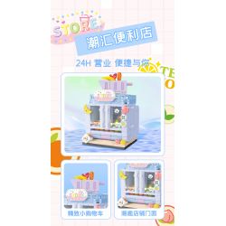 SEMBO 601193 non  CỬA HÀNG LÀM ĐẸP LIANGYI bộ đồ chơi xếp lắp ráp ghép mô hình 162 khối