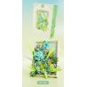 BEAUTIFUL AND 13061 non  KHUNG ẢNH HOA XANH bộ đồ chơi xếp lắp ráp ghép mô hình Art FLOWER PICTURE FRAME