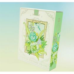 BEAUTIFUL AND 13061 non  KHUNG ẢNH HOA XANH bộ đồ chơi xếp lắp ráp ghép mô hình Art FLOWER PICTURE FRAME