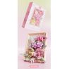 BEAUTIFUL AND 13060 non  KHUNG ẢNH HOA MÀU XANH bộ đồ chơi xếp lắp ráp ghép mô hình Art FLOWER PICTURE FRAME