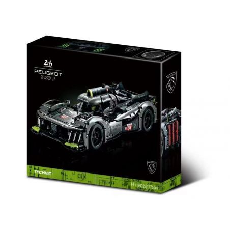 NOT  PEUGEOT 9X8 24H LE MANS HYBRID HYPERCAR 42156 84023 99033 xếp lắp ráp ghép mô hình SIÊU XE HYBRID PEUGEOT 9X8 24H LE MANS GIỜ CỦA  Kỹ Thuật Công Nghệ Cao Mô Hình Phương Tiện 1775 khối