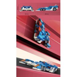 JIESTAR 58081 non  XE ĐUA CÔNG THỨC CỰC KỲ THÔNG MINH GARLAND SF-03 bộ đồ chơi xếp lắp ráp ghép mô hình Movie & Game Phim Và Trò Chơi 793 khối