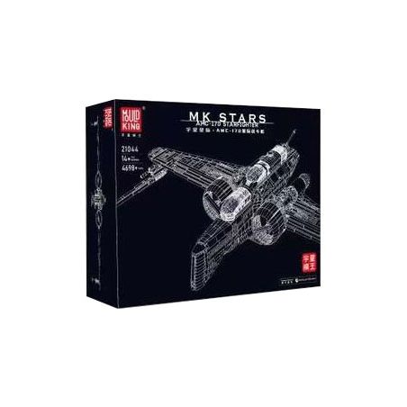 MouldKing 21044 Mould King 21044 non  MÁY BAY CHIẾN ĐẤU ARC-170 bộ đồ chơi xếp lắp ráp ghép mô hình Star Wars ARC-170 STARFIGHTER Chiến Tranh Giữa Các Vì Sao 4698 khối