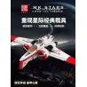 MouldKing 21044 Mould King 21044 non  MÁY BAY CHIẾN ĐẤU ARC-170 bộ đồ chơi xếp lắp ráp ghép mô hình Star Wars ARC-170 STARFIGHTER Chiến Tranh Giữa Các Vì Sao 4698 khối
