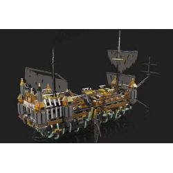 MouldKing 13188 Mould King 13188 non  MARY THẦM LẶNG bộ đồ chơi xếp lắp ráp ghép mô hình Pirates Of The Caribbean Cướp Biển Vùng Caribe 4147 khối