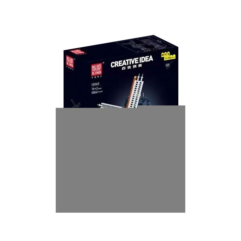 MouldKing 10060 Mould King 10060 non  CỐI XAY GIÓ THẾ GIỚI THỜI TRUNG CỔ bộ đồ chơi xếp lắp ráp ghép mô hình MIDAGE WORLD WINDMILL 1584 khối