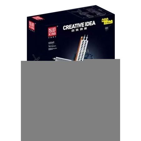 MouldKing 10060 Mould King 10060 non  CỐI XAY GIÓ THẾ GIỚI THỜI TRUNG CỔ bộ đồ chơi xếp lắp ráp ghép mô hình MIDAGE WORLD WINDMILL 1584 khối