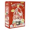 WEKKI 516157 non  HỘP NHẠC HỘI THẢO GIÁNG SINH bộ đồ chơi xếp lắp ráp ghép mô hình Creator SANTA'S FACTORY MUSIC BOX Sáng Tạo